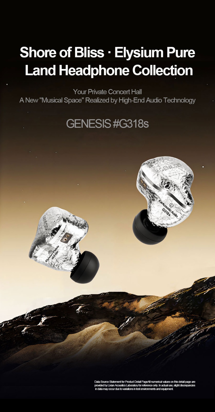 EarAcoustic Audio GENESIS G318s IEM HiFi - Imagen 2