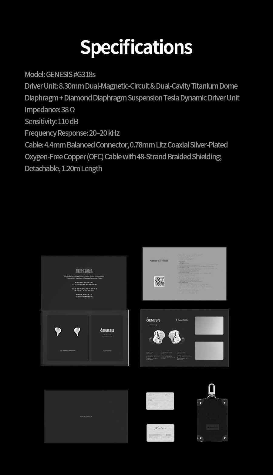 EarAcoustic Audio GENESIS G318s IEM HiFi - Imagen 13