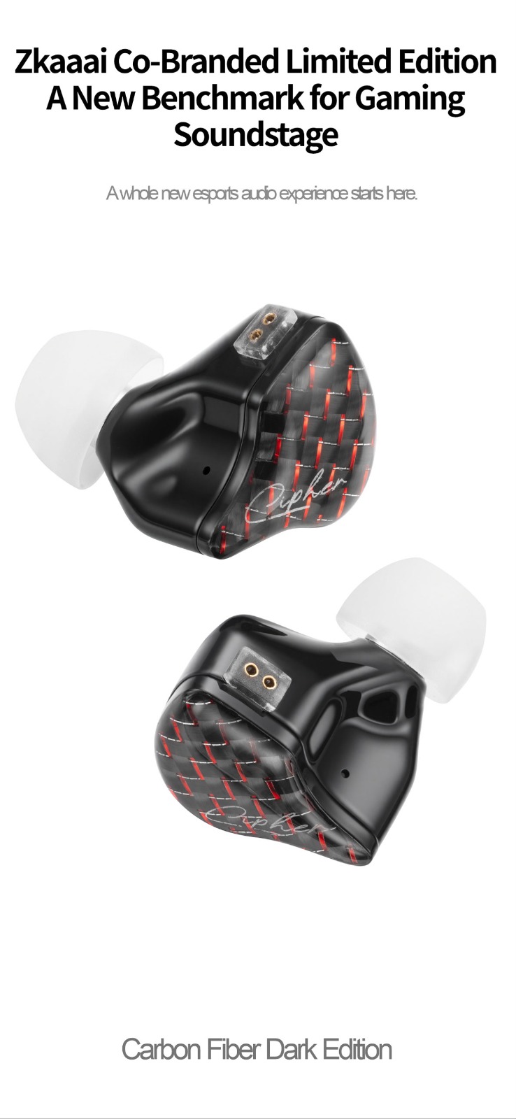 EarAcoustics Audio Cipher Gaming, USB "C" - Imagen 10