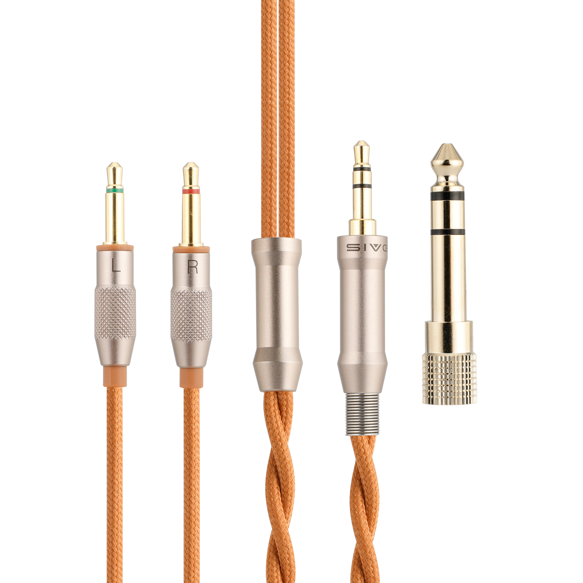 SIVGA ROBIN SV021 PRO BRN, Hi-Fi cerrados, diafragma de aluminio de 50 mm, carcasa de madera natural con cable desmontable - Imagen 13