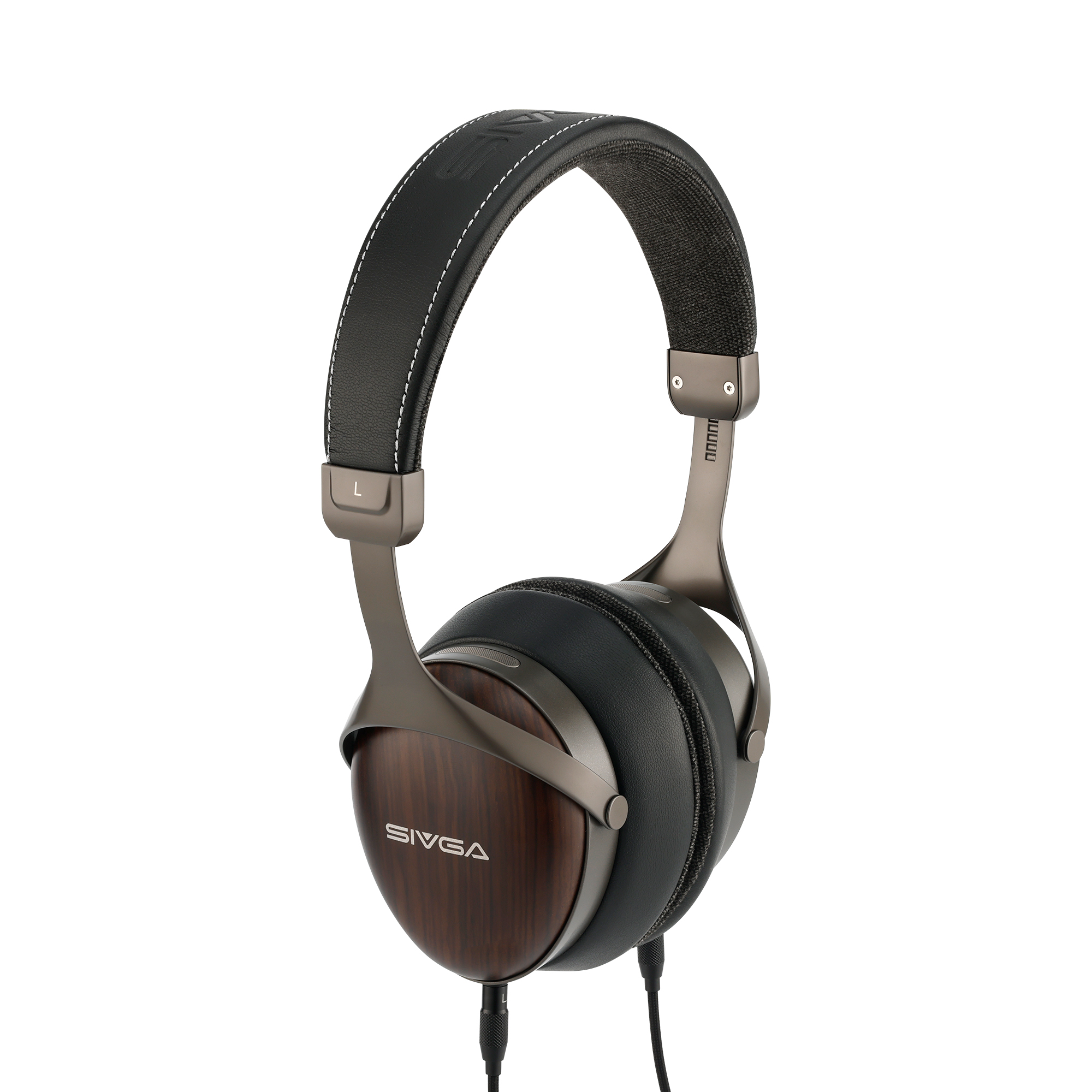 SIVGA ROBIN SV021 PRO BLK, Hi-Fi cerrados, diafragma de aluminio de 50 mm, carcasa de madera natural con cable desmontable - Imagen 20