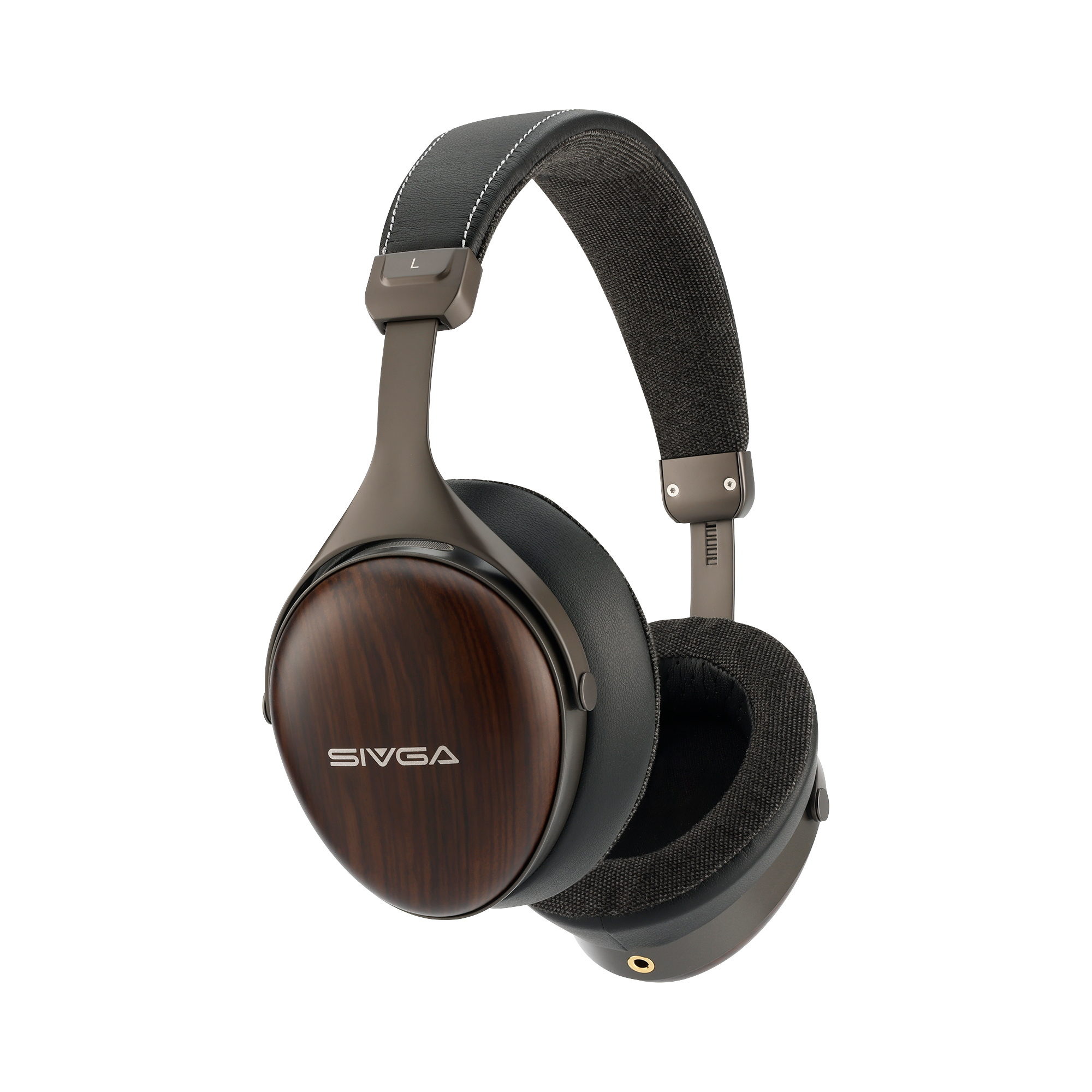 SIVGA ROBIN SV021 PRO BLK, Hi-Fi cerrados, diafragma de aluminio de 50 mm, carcasa de madera natural con cable desmontable - Imagen 21