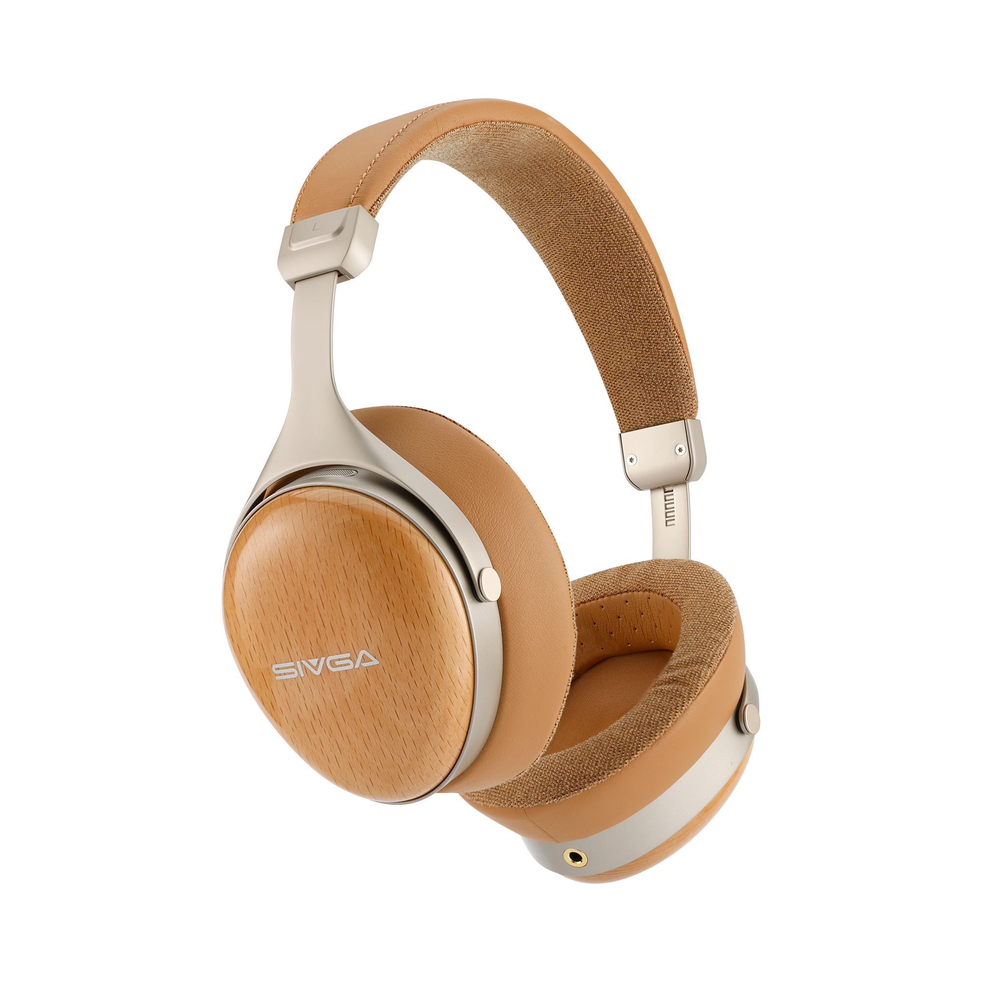 SIVGA ROBIN SV021 PRO BRN, Hi-Fi cerrados, diafragma de aluminio de 50 mm, carcasa de madera natural con cable desmontable - Imagen 17