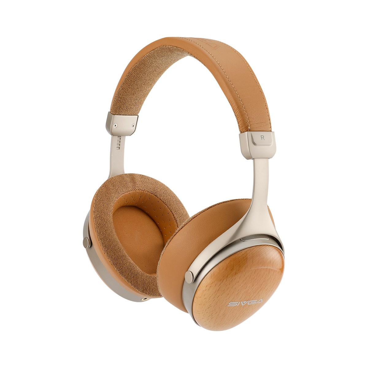 SIVGA ROBIN SV021 PRO BRN, Hi-Fi cerrados, diafragma de aluminio de 50 mm, carcasa de madera natural con cable desmontable - Imagen 18