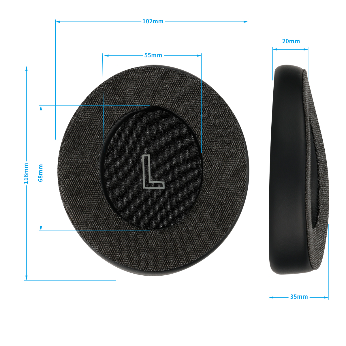 SENDY EGRET Auriculares de madera con cable, controlador magnético planar de 98*84 mm - Imagen 15