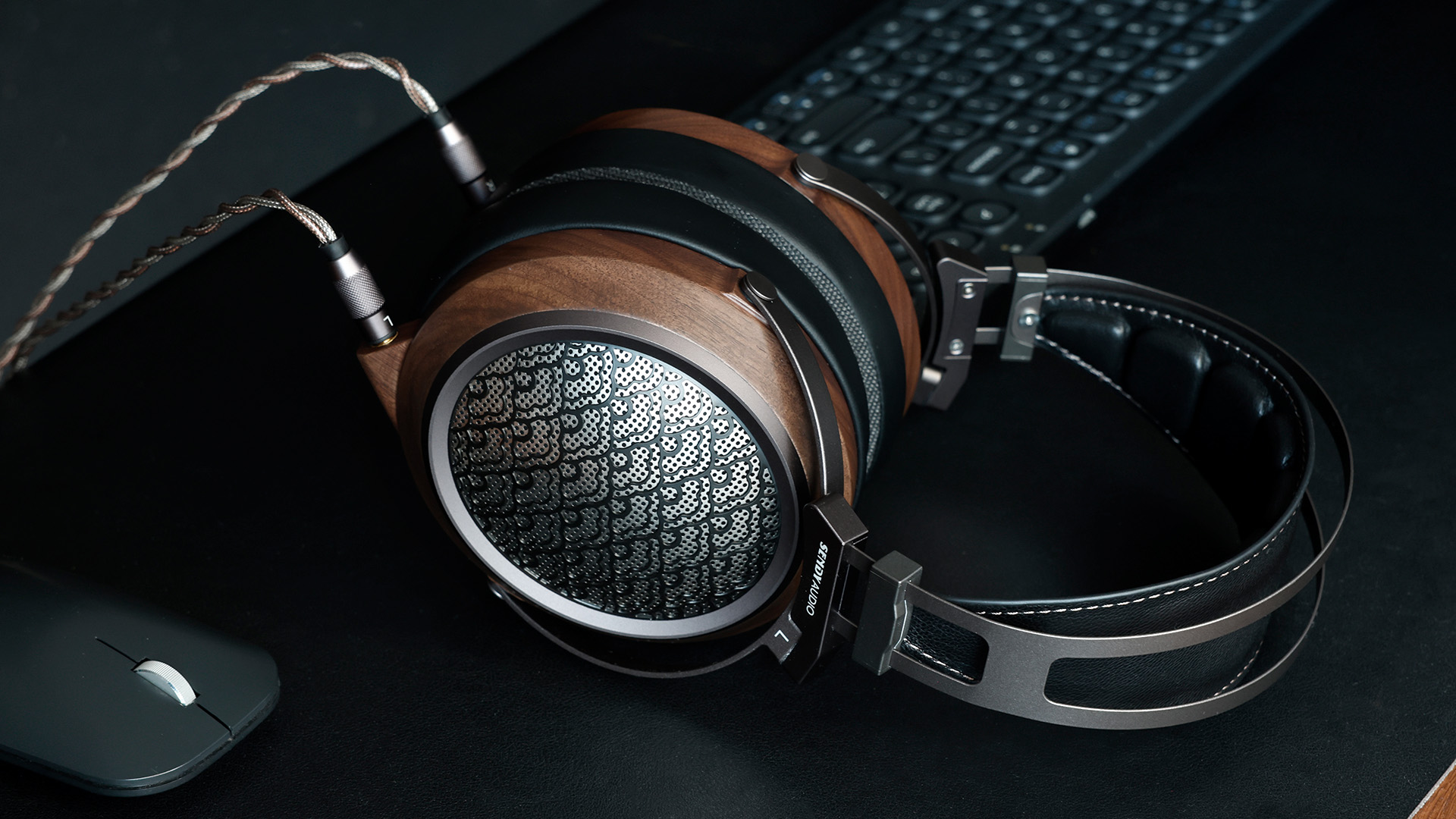 SENDY EGRET Auriculares de madera con cable, controlador magnético planar de 98*84 mm - Imagen 18