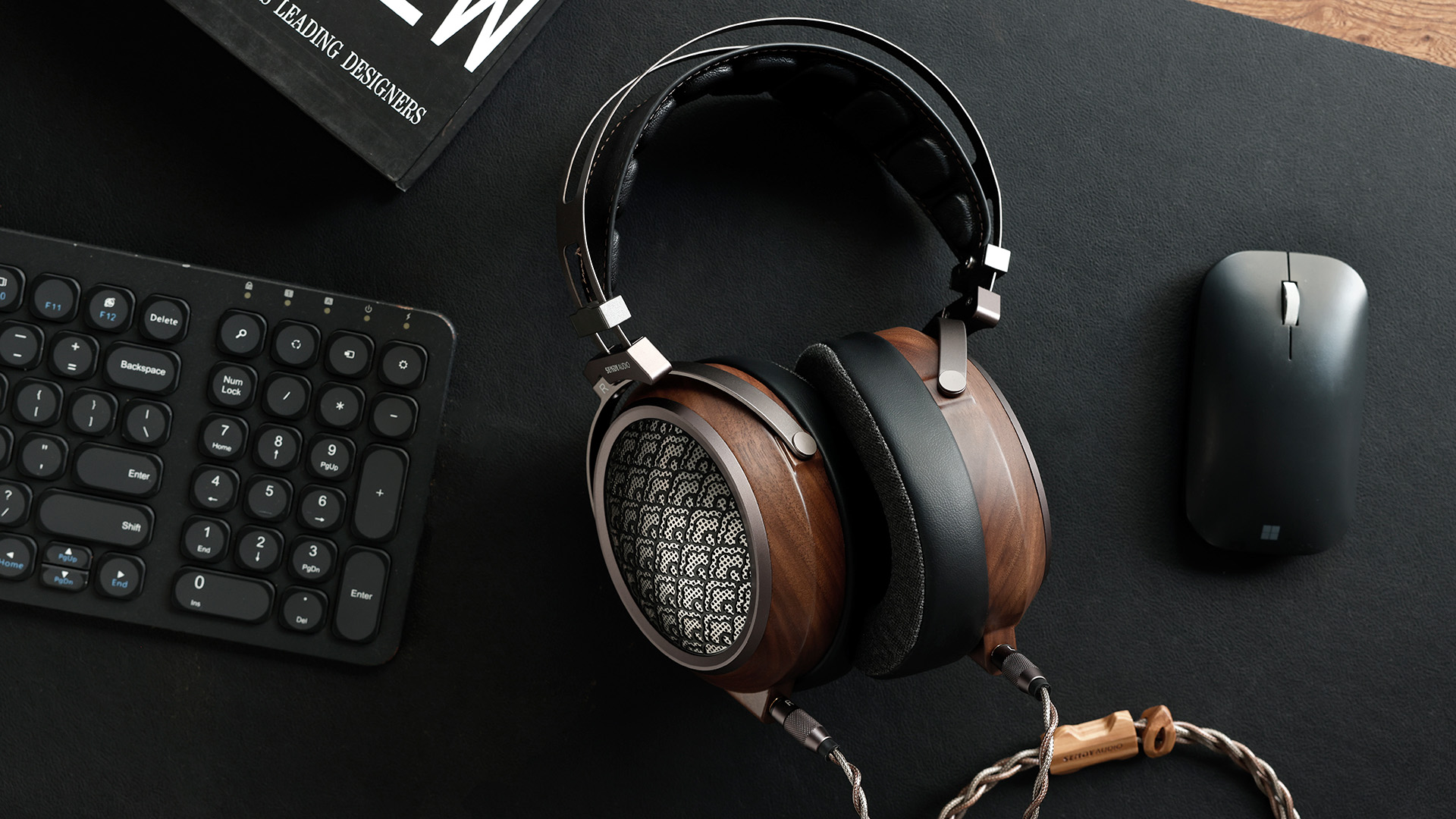 SENDY EGRET Auriculares de madera con cable, controlador magnético planar de 98*84 mm - Imagen 19