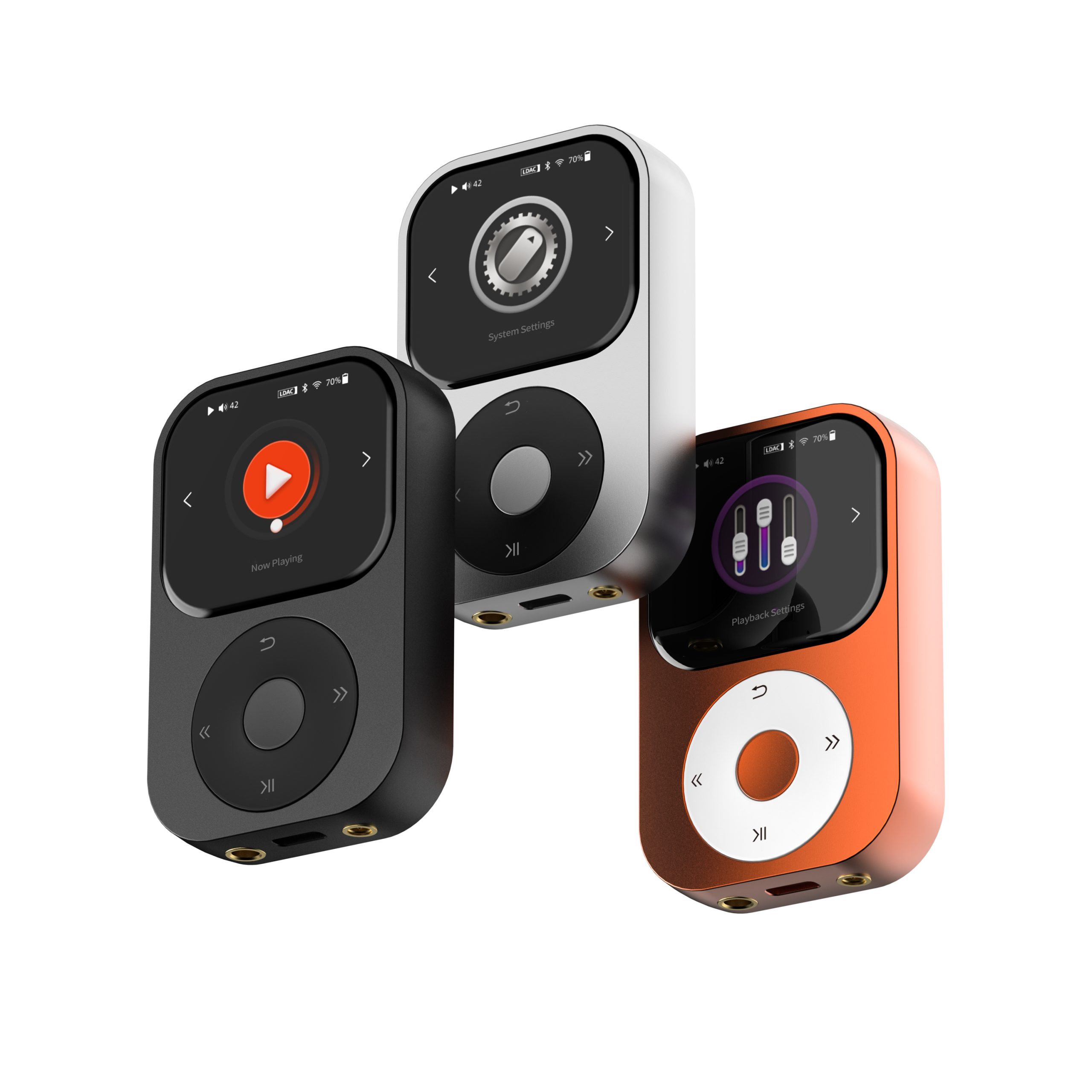 SHANLING Q2, DAP HiFi portátil, 4 x CS43131, 425mW, LDAC, WiFi, Tidal, DLNA, AirPlay, MicroSD