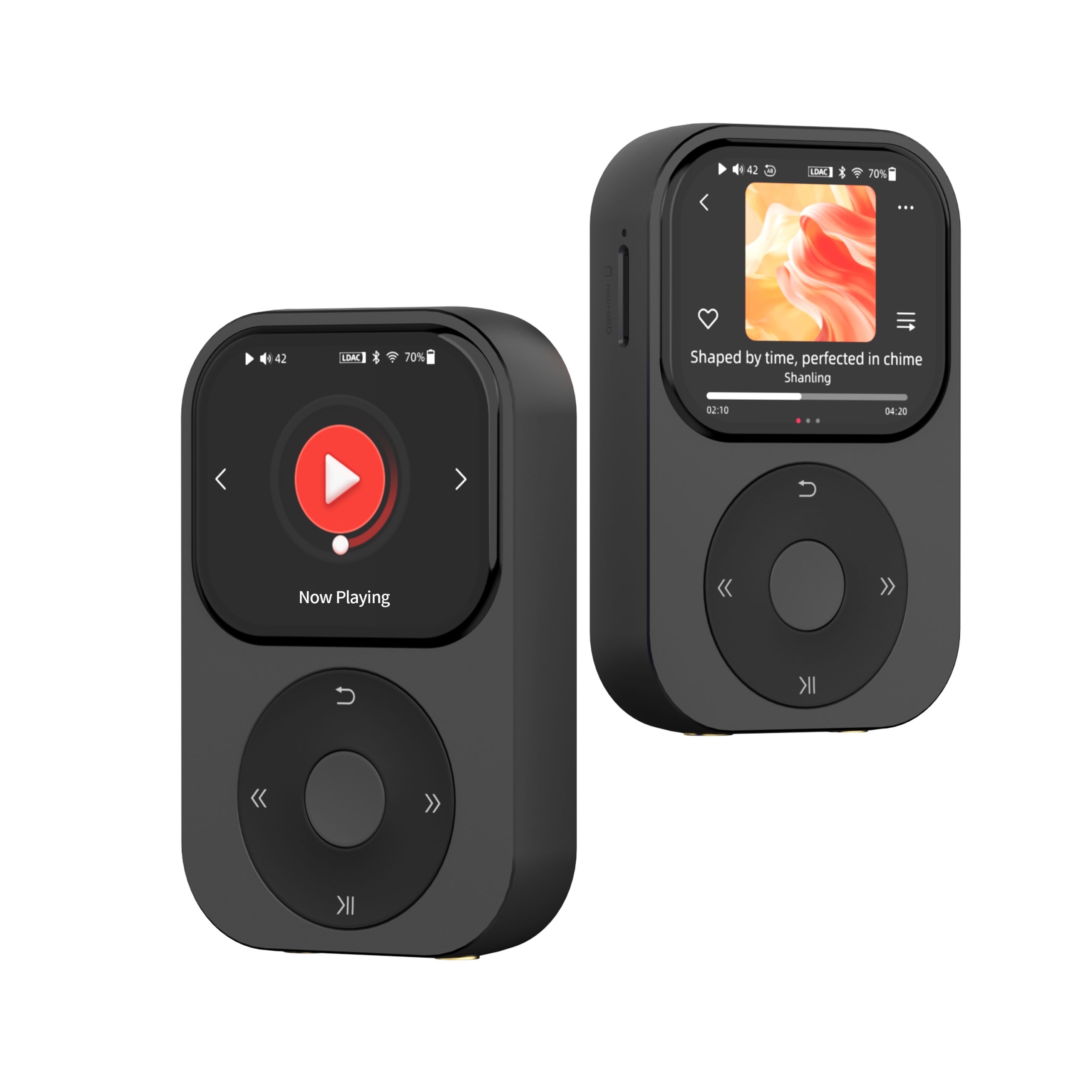 SHANLING Q2, DAP HiFi portátil, 4 x CS43131, 425mW, LDAC, WiFi, Tidal, DLNA, AirPlay, MicroSD - Imagen 2